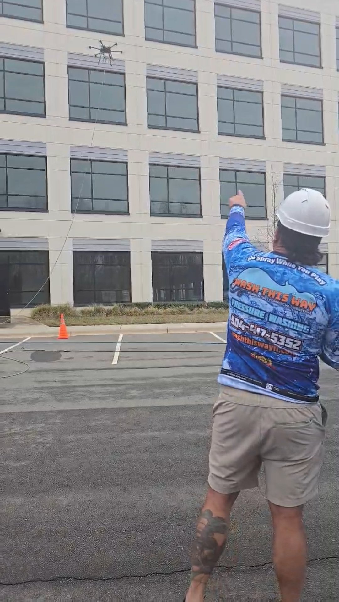 🚀 Drone-Assisted Exterior Cleaning — Safe, Smart, and Spotless in St. Augustine & Beyond