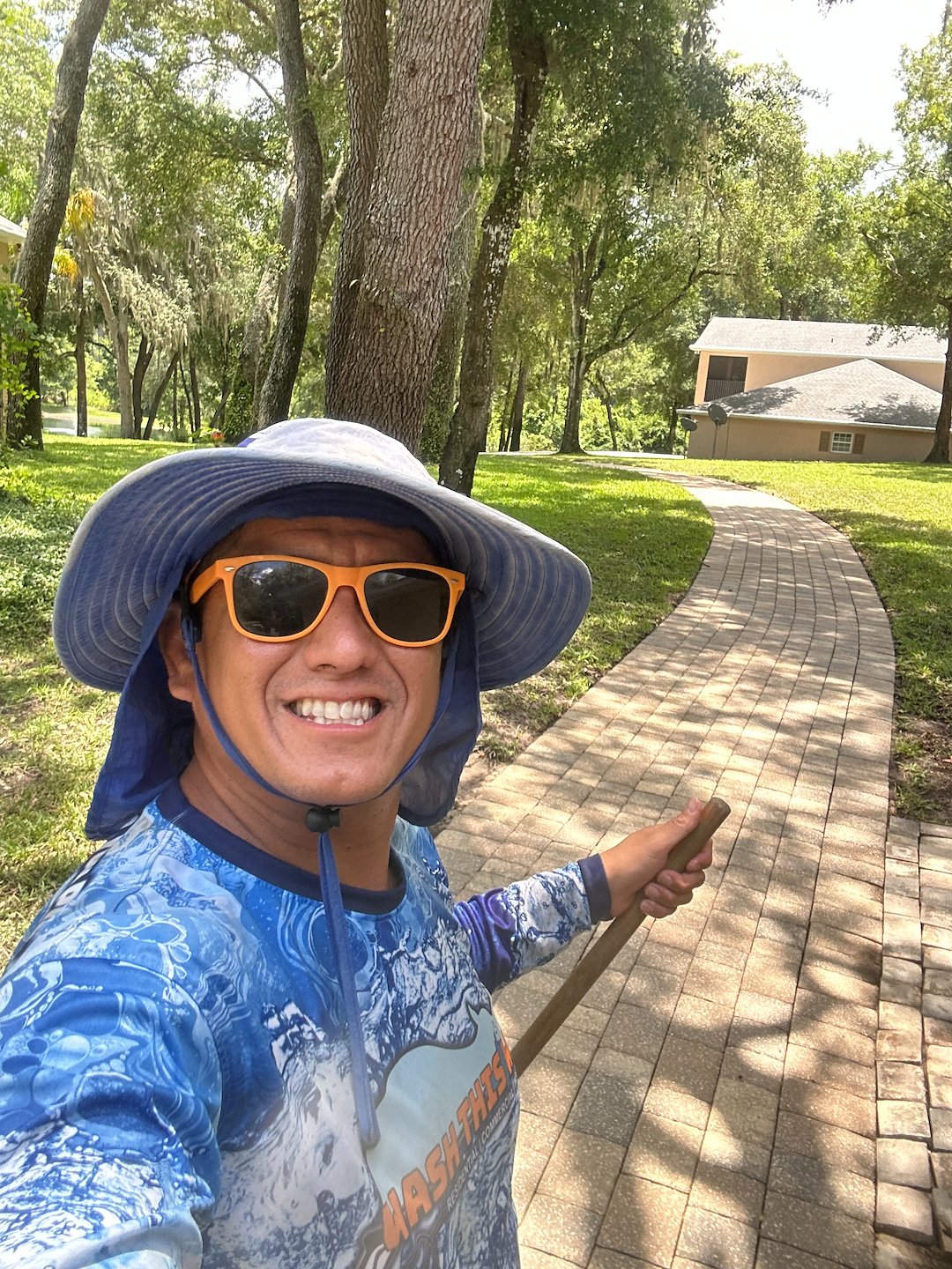 🧼✨ Paver Sealing in St. Augustine, FL | Giant Driveway Cleaning, Window Cleaning & Retention Wall Restoration 🚁🏡