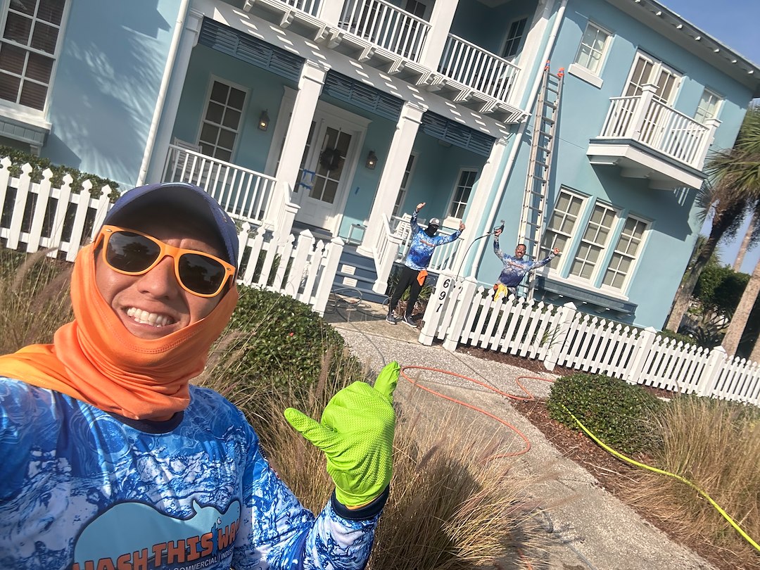 🏖️ Sea Colony St. Augustine Beach Dream Home Makeover | Full House Wash, Balconies & Gutter Brightening ✨