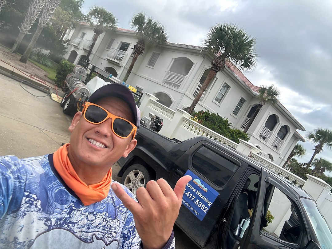 🏖️ Sparkling 27-Unit Transformation in St. Augustine Beach, FL | Wash This Way – Top-Rated Pressure Washing Experts 🌊