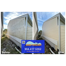 -St-Augustine-Residential-Pressure-Washing-3-Story-Home-Driveway-Spot-Free-Windows- 1
